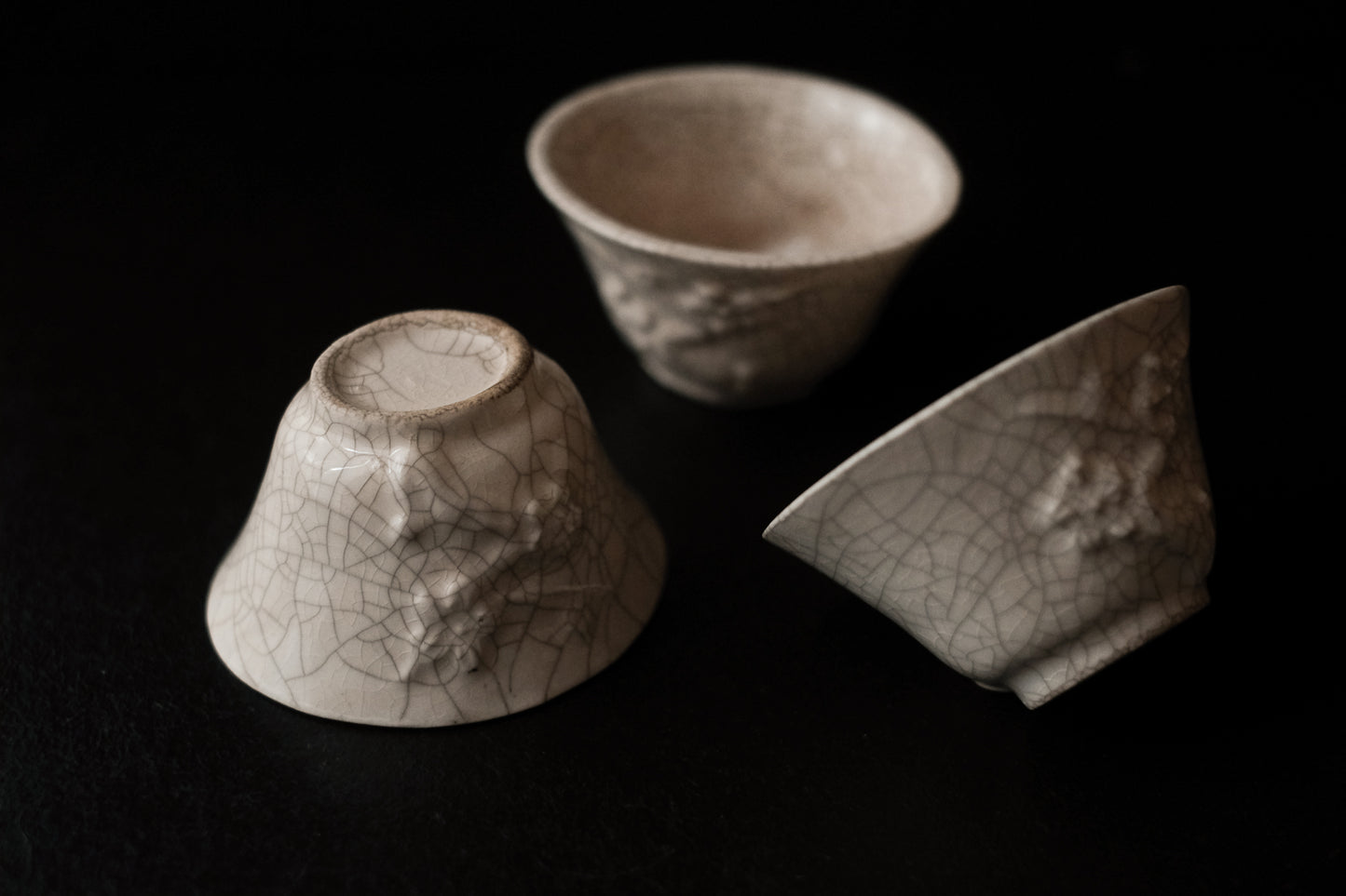 1980s Zhangzhou-Glaze Oval Cup